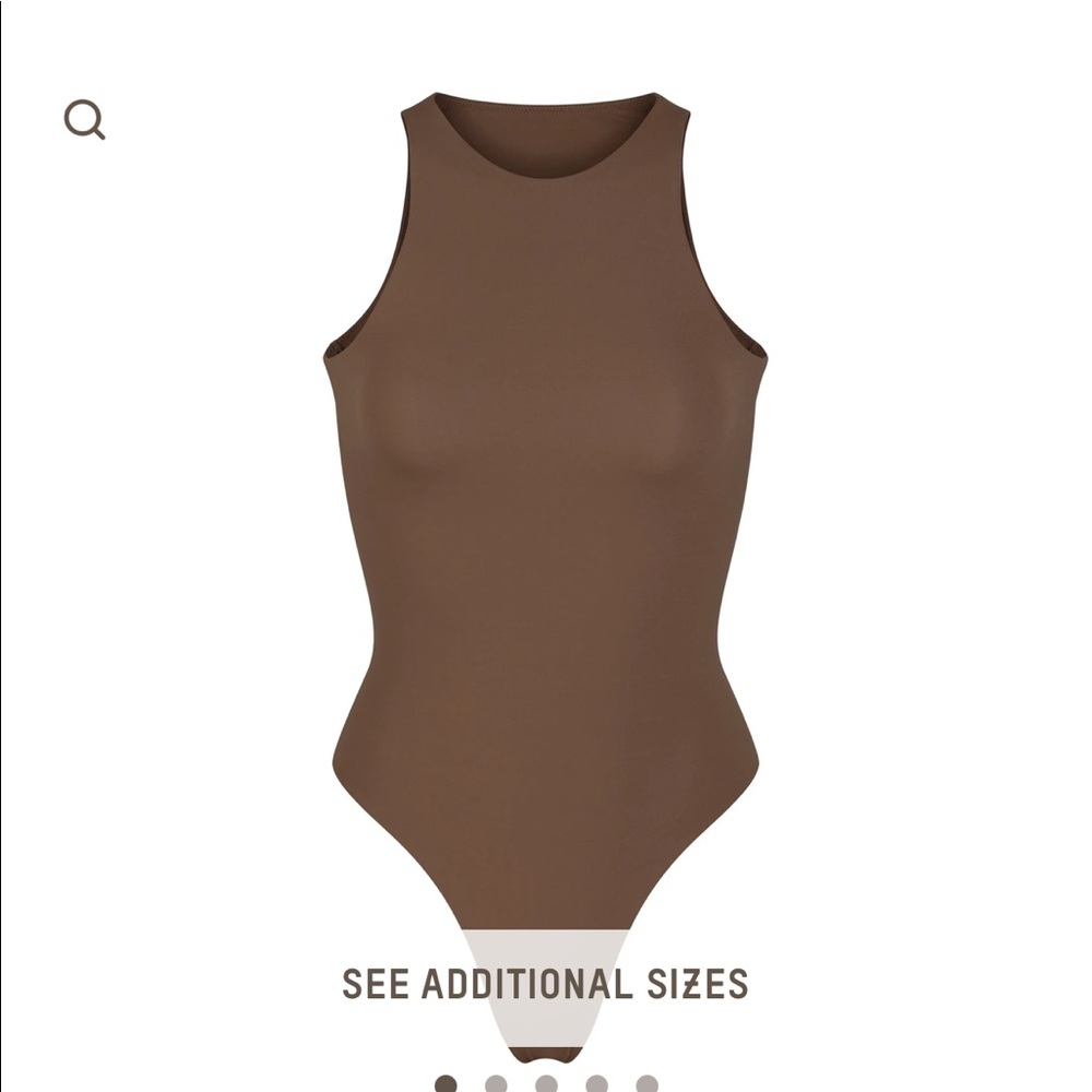 Skims Fits Everybody High Neck Bodysuit